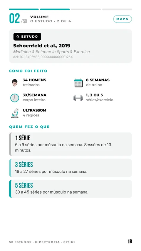 Tela 2: como o estudo foi feito